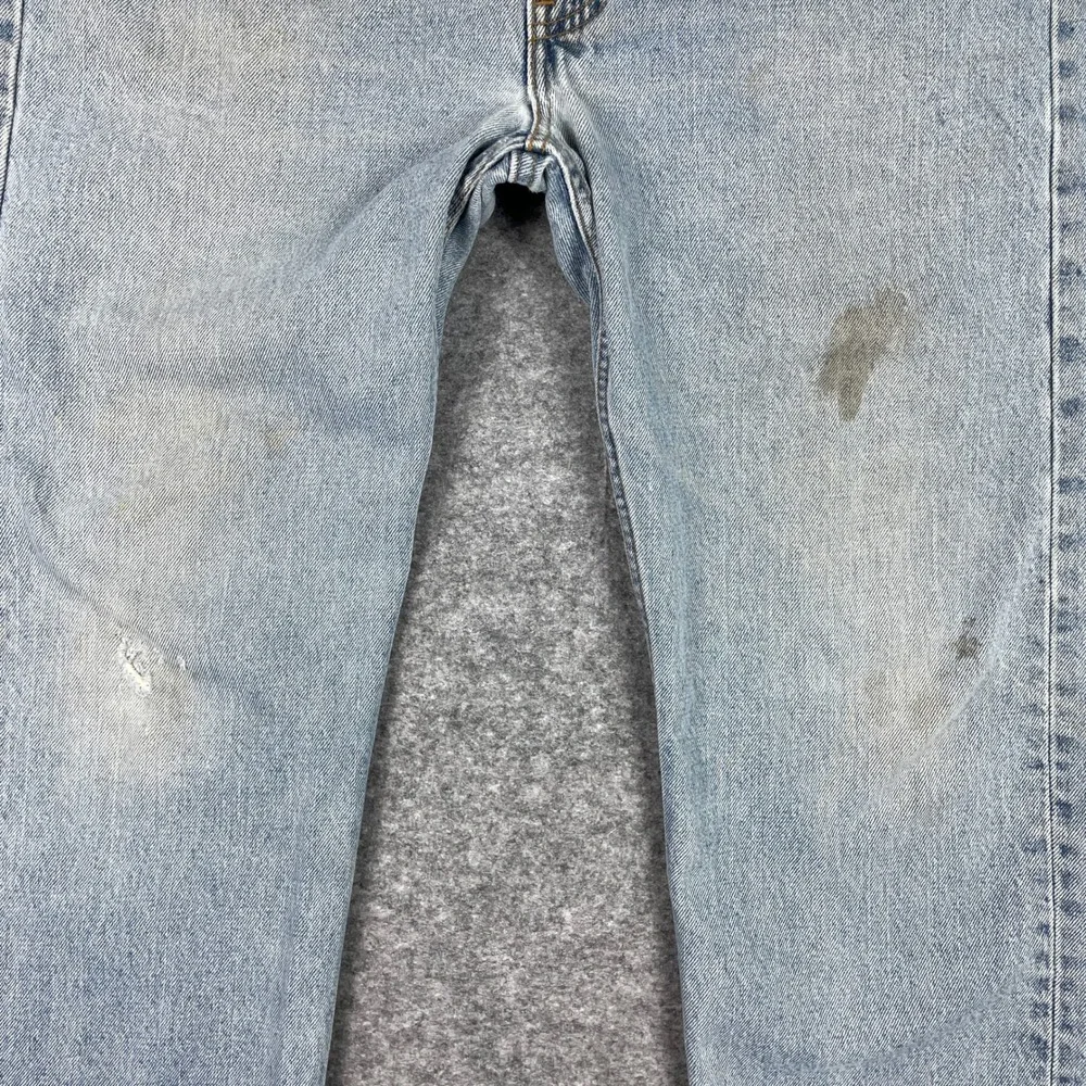 Vintage Levi's 505 Jeans Mens 38x30 (Fits 35x29) Blue Straight Made In USA 90s
